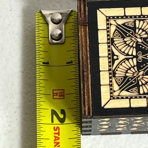 Harry Potter Heart Platform 9 3/4 Wooden Hand Crank Music Box Musical Movie New - Picture 9 of 10